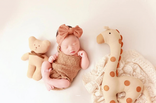 郯城宝宝发型女绑扎方法